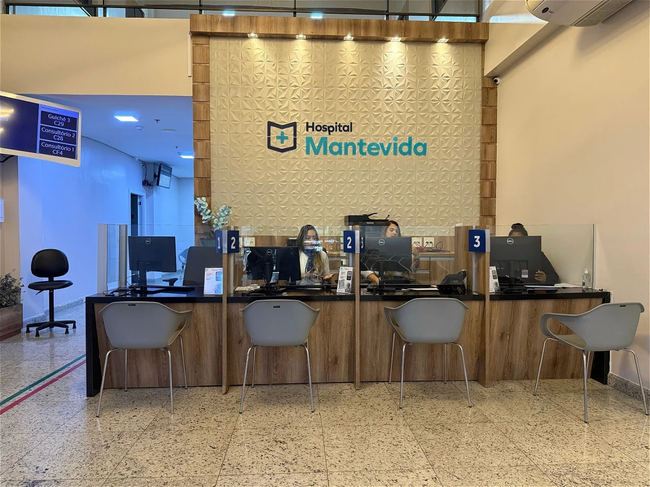 Recepção e atendimento
