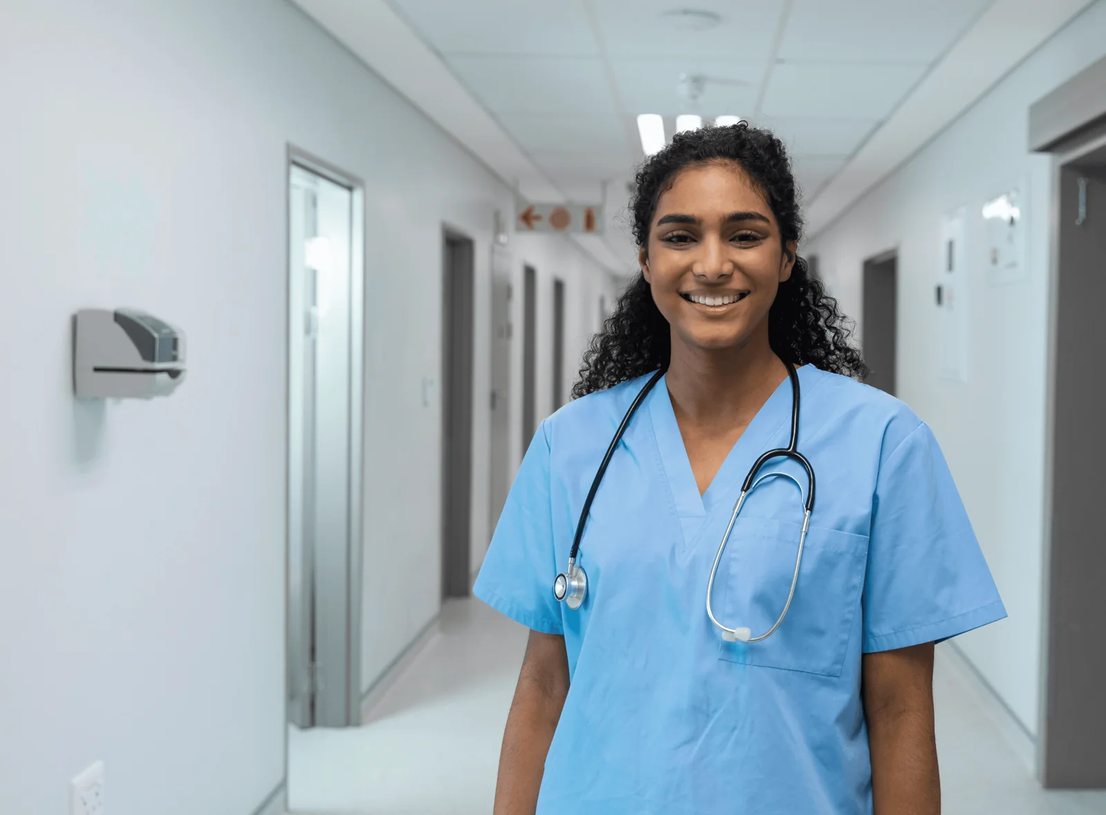 Profissional de saúde da equipe hospitalar