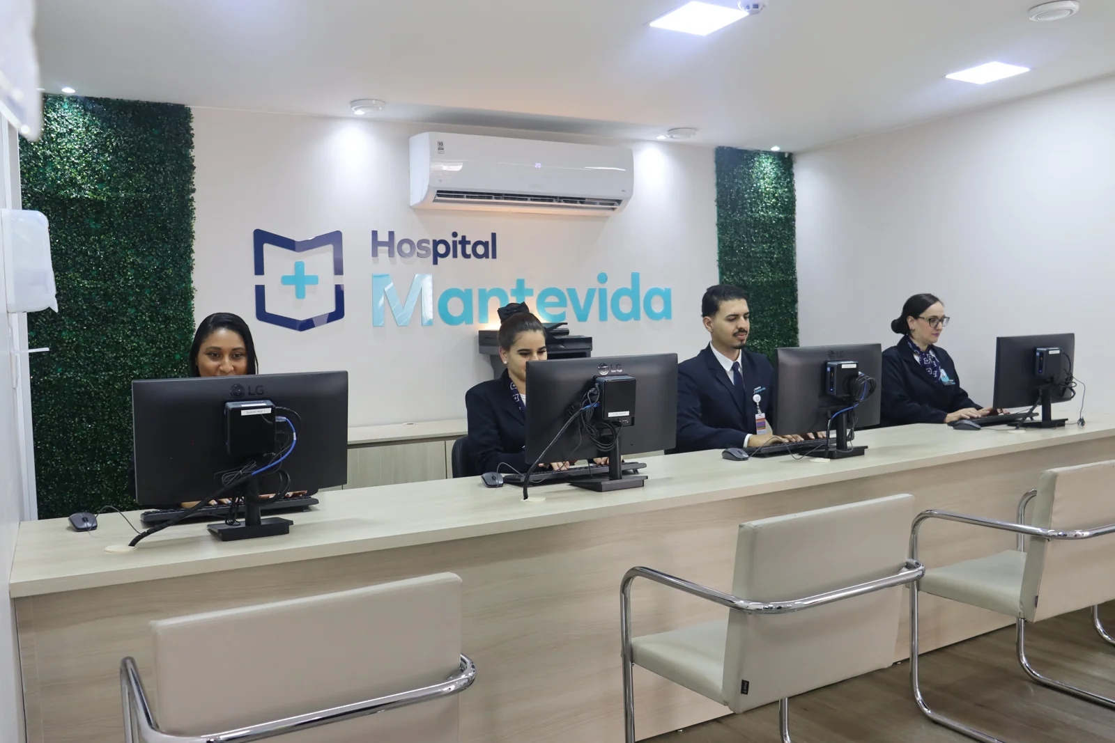 Recepção do Hospital Taguatinga