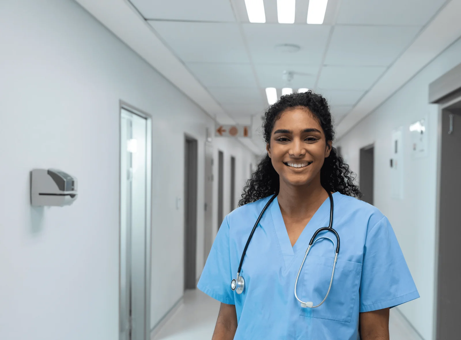 Profissional de saúde da equipe hospitalar