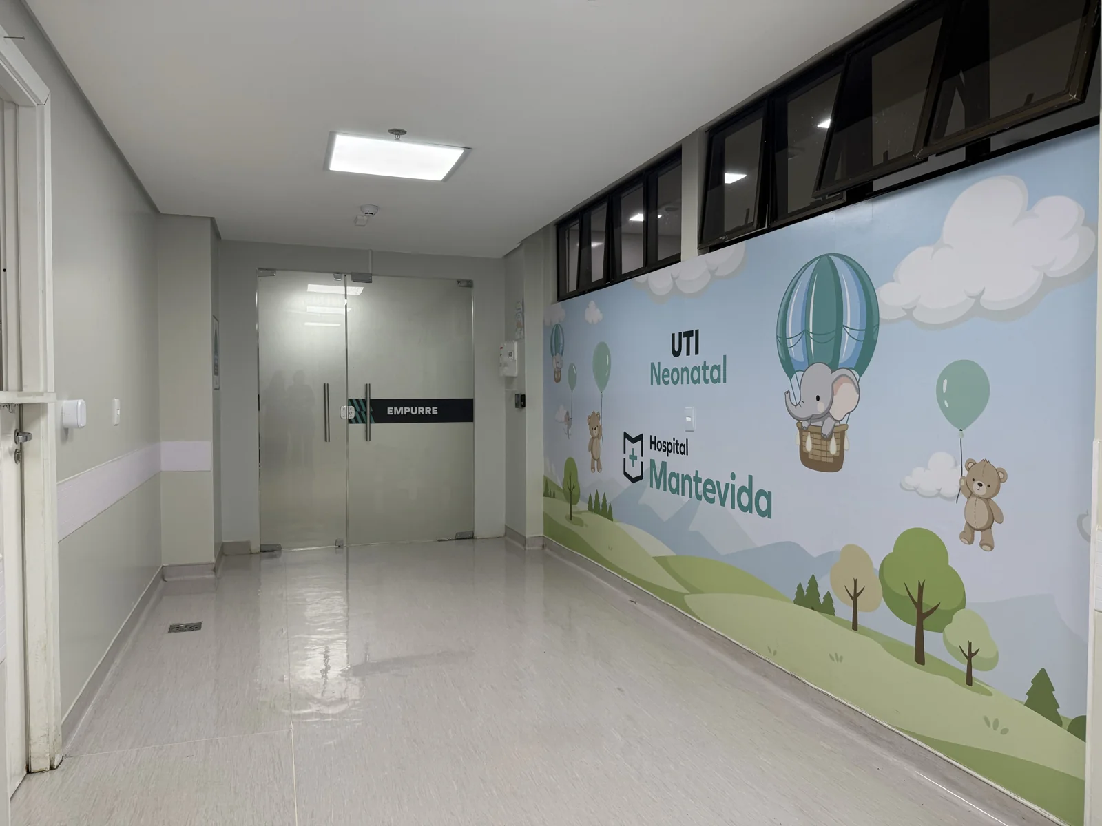 Entrada da Maternidade Mantevida
